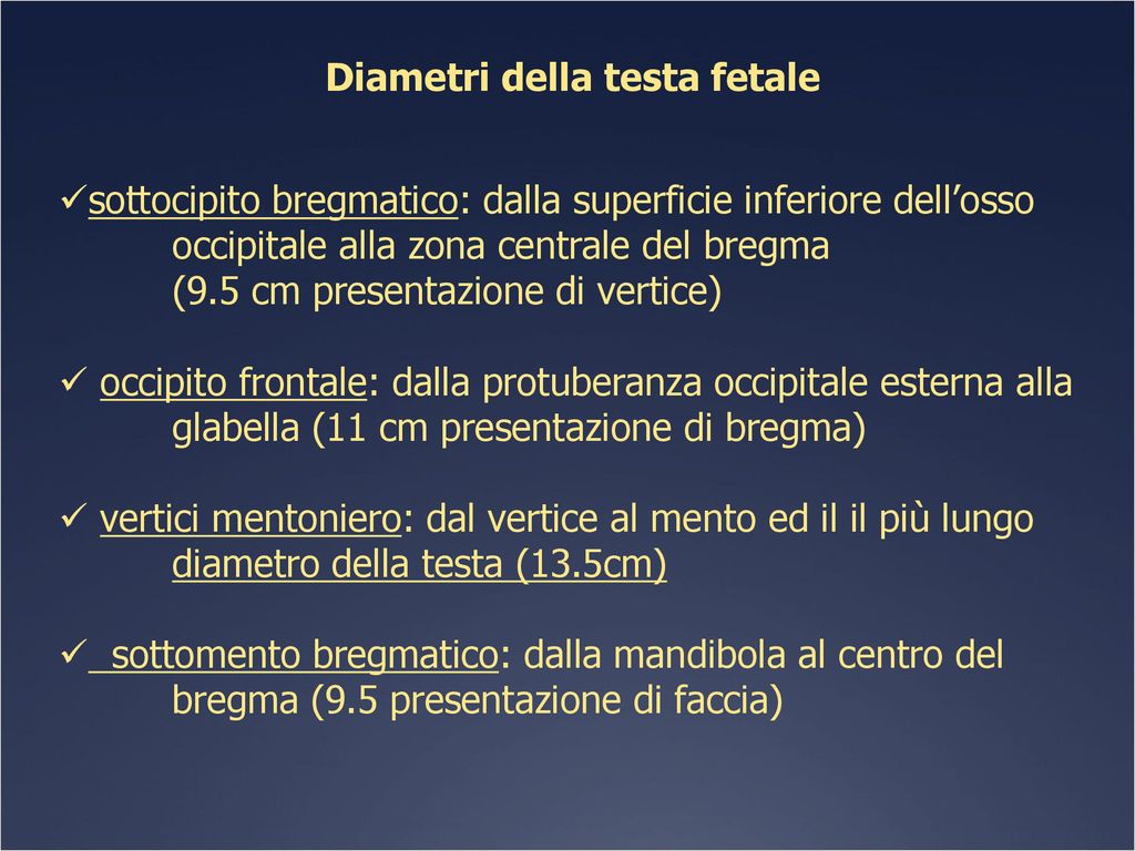 FATTORI DEL PARTO IL CANALE Ppt Scaricare